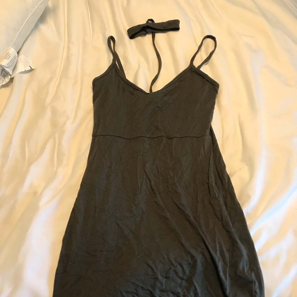 Boohoo Bodycon Dress with Choker